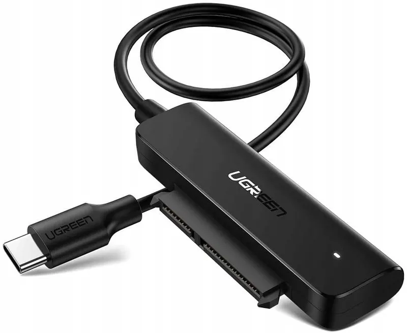 Ugreen Adapter Przejściówka Usb C 3.0 Do Dysku Sata III Hdd Ssd 2.5" 5TB