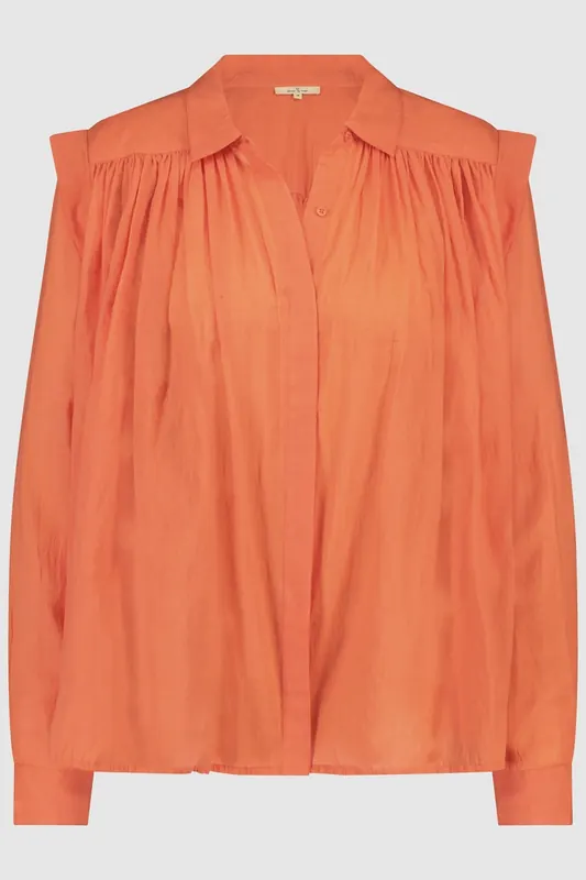 Circle of Trust Girls Agnes Blouse Ruby Red Maat: 16 | Overhemden Outlet | kids | Oranje
