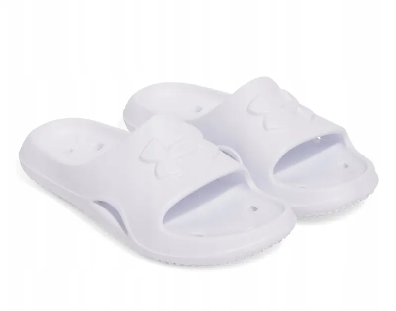 UNDER ARMOUR klapki damskie gumowe UA W Locker V SL białe (39)
