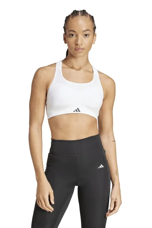 Adidas Performance Tlrd Impact Training High Support Bra Maat: XS (C-D) | Sport BH's Outlet | Dames | Wit