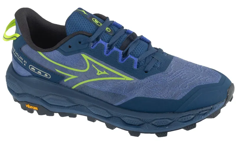 Mizuno Wave Mujin 11 J1GJ257051, Męskie, Niebieskie, buty do biegania, tkanina, rozmiar: 46,5