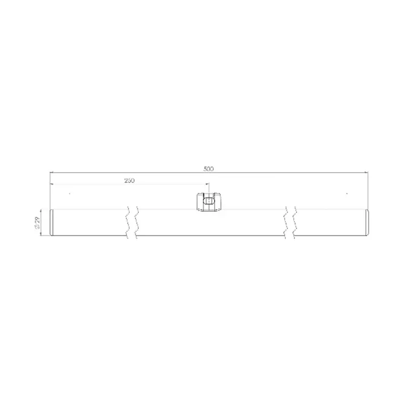 Żarówka LED Radium S14d 4,9 W 927 50 cm opalowa