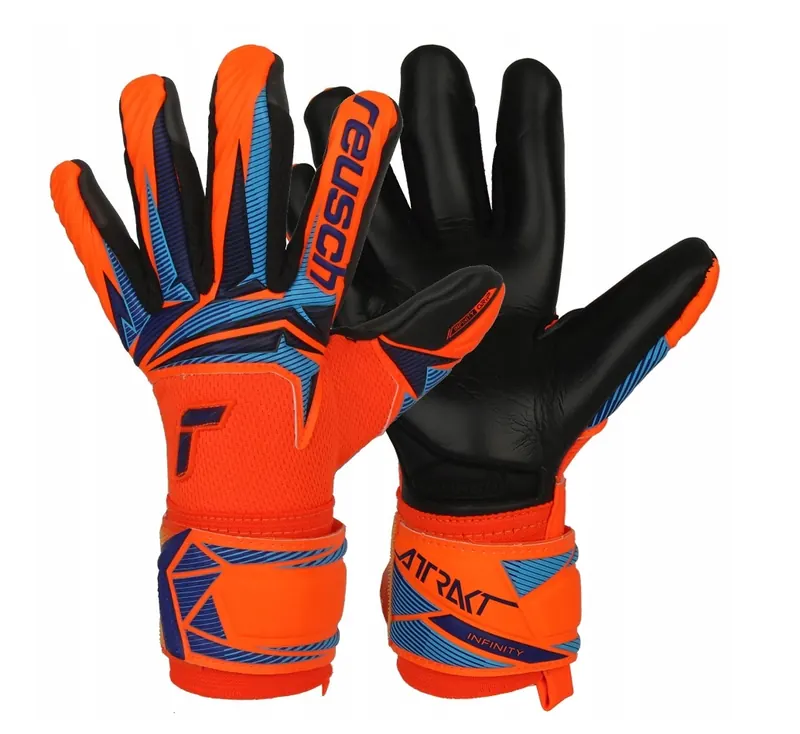 Reusch Rękawice bramkarskie dziecięce Attrakt Infinity Evolution NC Junior (6.5)