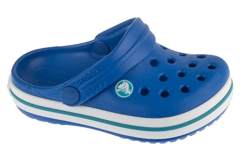 Crocs Crocband Clog K 207005-4PI, Dla dzieci, Niebieskie, klapki, syntetyk, rozmiar: 24/25