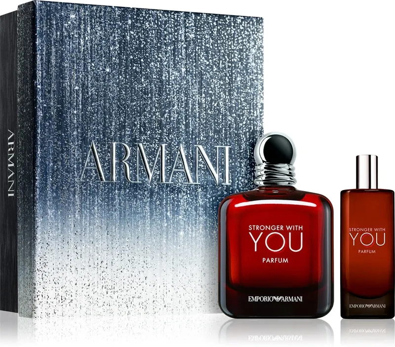 Armani Emporio Stronger With You Parfum zestaw prezentowy dla mężczyzn