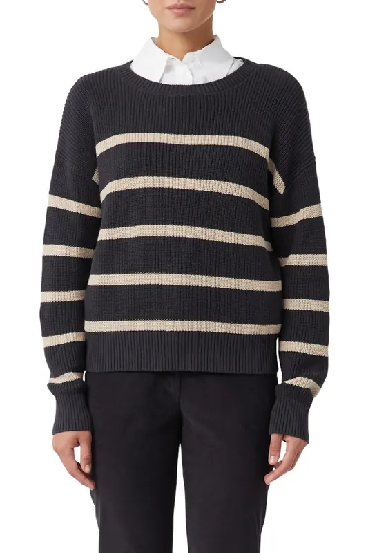 Comma  Pullover Grey Maat: M | Sweaters Outlet | Dames | Grijs