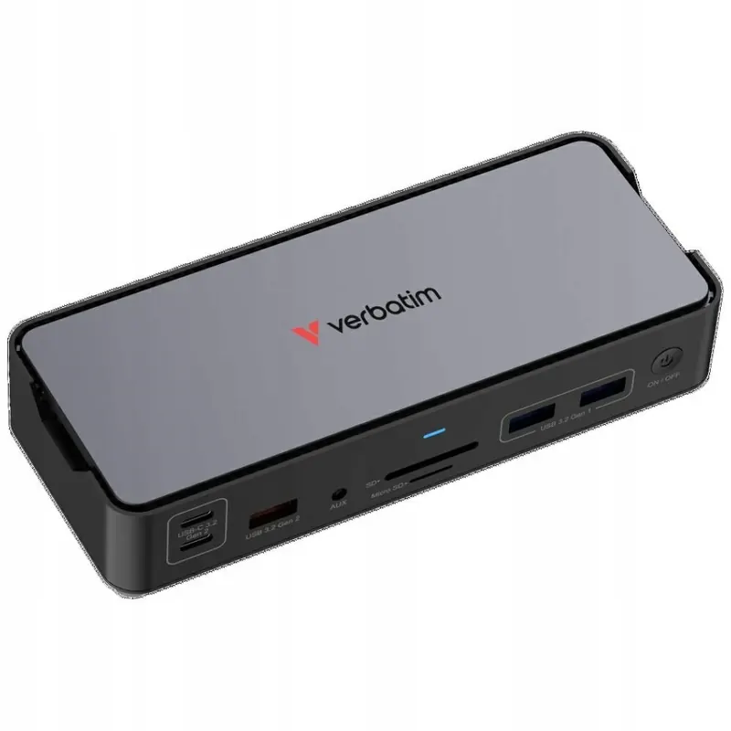 Adapter Verbatim stacja dokująca Pro 15w1