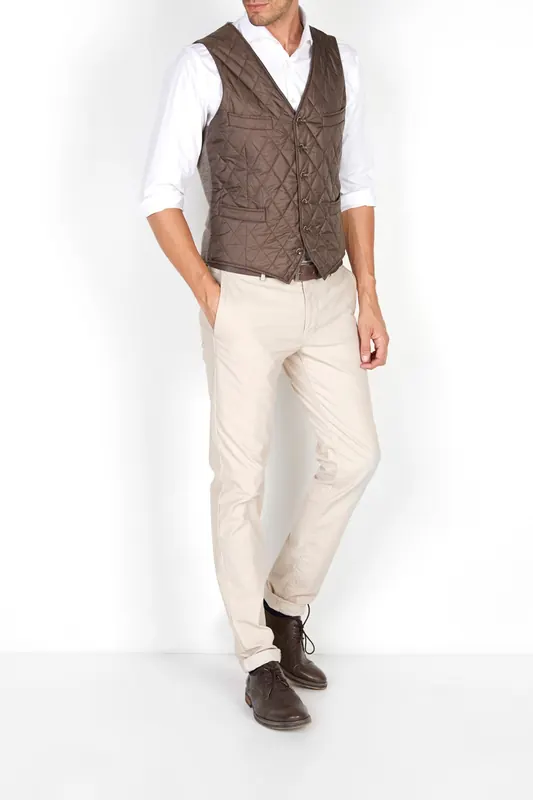 River Woods Rlbld Gilet Beige Maat: 46 | Bodywarmers Outlet | Heren | Beige