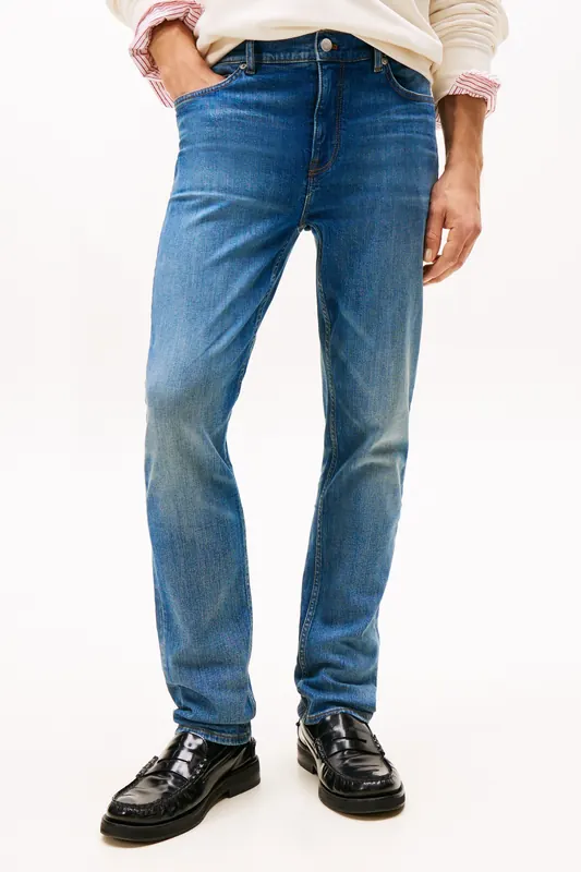 Tommy Hilfiger Bleecker Vito Slim Fit Jeans Vito Indigo Maat: W34L32 | Slim Jeans Outlet | Heren | Blauw