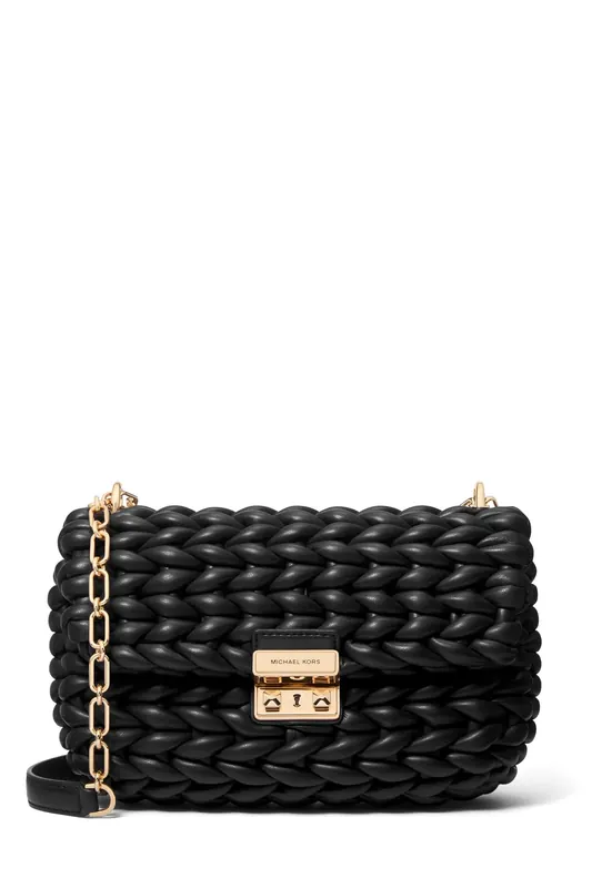Michael Kors Large Convertible Chain Shoulder Black Maat: OS | Handtassen Outlet | Dames | Zwart
