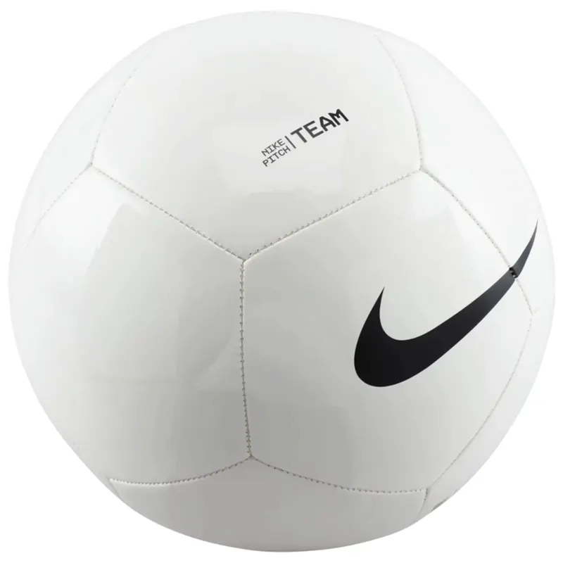 Nike Pitch Team Ball FZ7553-100, Unisex, Białe, piłki do piłki nożnej, Guma, rozmiar: 3