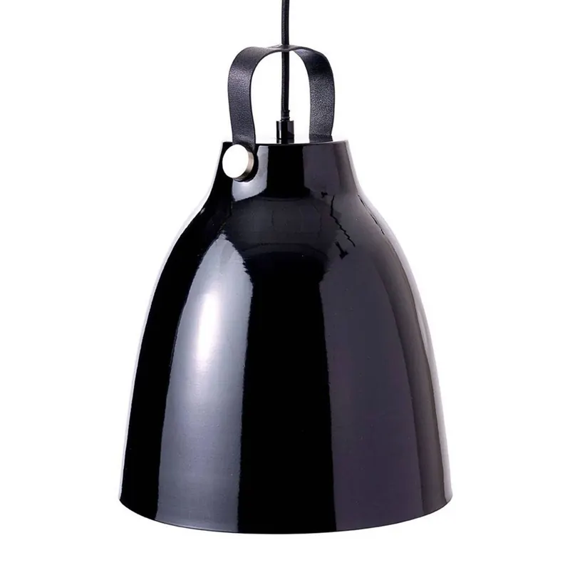 Dyberg Larsen Copenhagen Wisząca lampa czarna Ø 19,5 cm