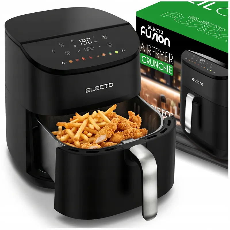Teplovzdušná Fritéza 8.5 L Fritéza Dvojité Vykurovanie Horná Časť 3000 W