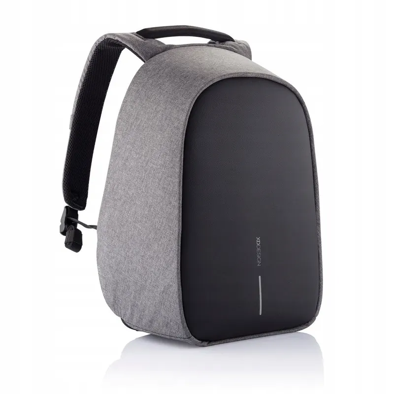 Bobby Hero XL plecak szary rPET; Pu 32,5 x 16,5 x 49 cm
