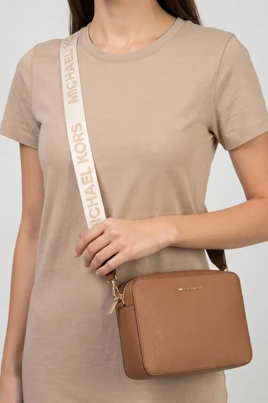 Michael Kors Large Crossbody Bag Luggage Maat: OS | Handtassen Outlet | Dames | Bruin