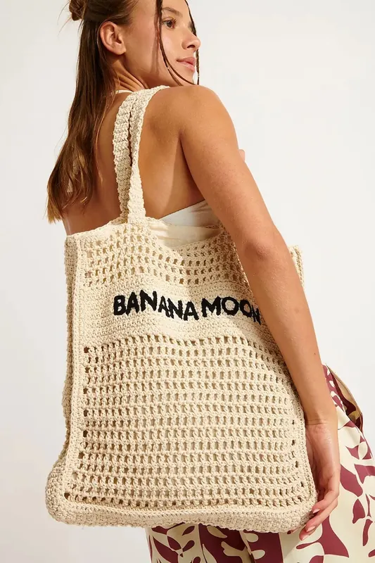 Banana Moon torba plażowa damska pleciona Riooso