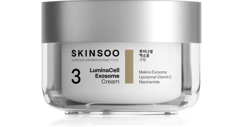 SKINSOO LuminaCell Exosome rozświetlający krem do twarzy