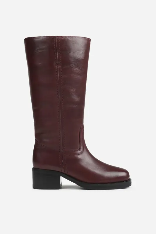 Bronx Ky-ley High Boot Winter Oxblood Maat: 36 | Laarzen Outlet | Dames
