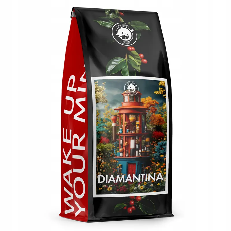 Kawa ziarnista 1kg Brazylia Brazil Diamantina Arabica 100% Limited Edition