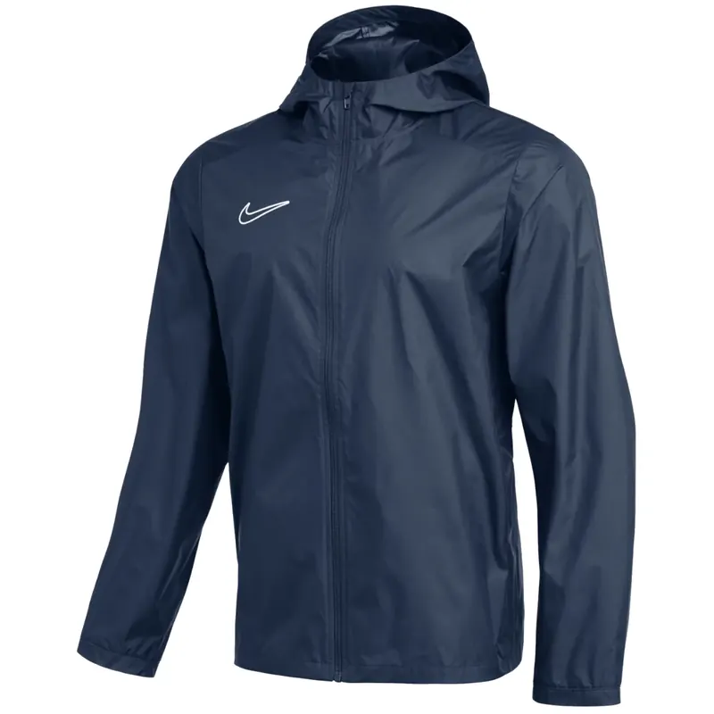 Nike Academy 25 Storm-FIT Rain Jacket FZ9858-410, Męskie, Granatowe, kurtki przeciwdeszczowe, poliester, rozmiar: S