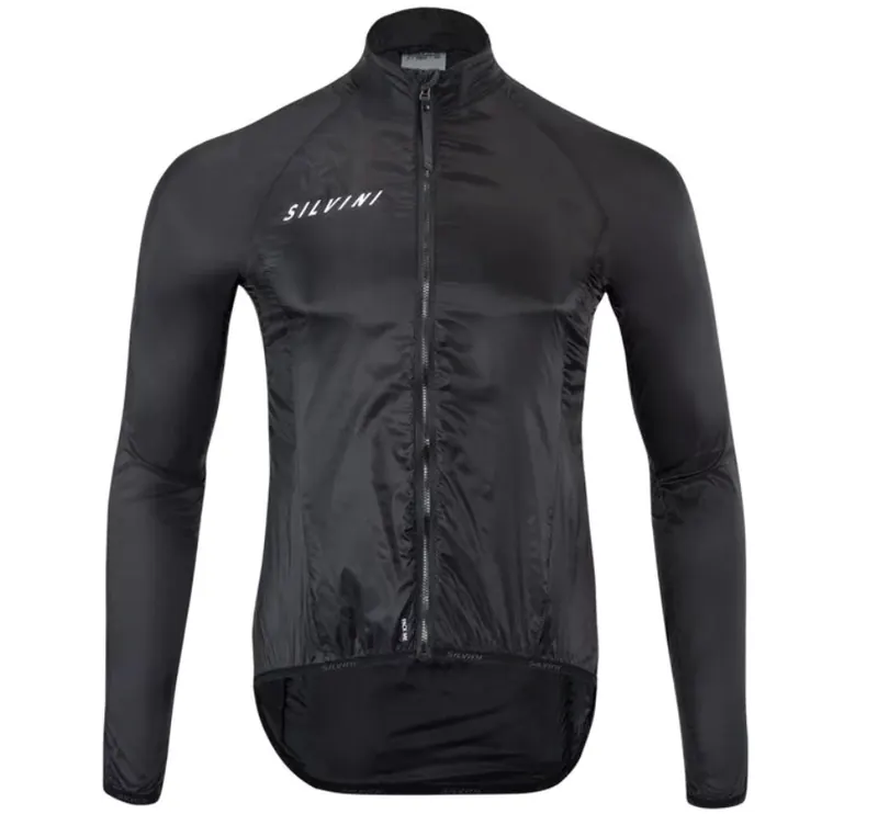 Kurtka rowerowa windbreaker męska SILVINI Men Jacket MONTILIO czarna (M)
