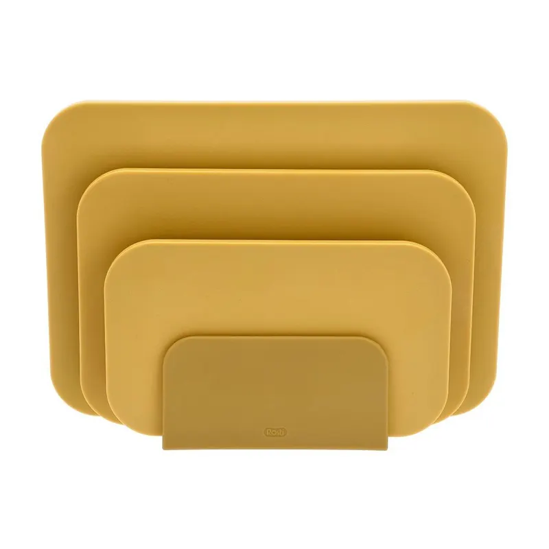 Plastikowe deski zestaw 3 szt. ze stojakiem 35,5 x 26,5 cm Choptima – Rosti