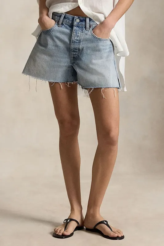 Polo Ralph Lauren RIGID DENIM-WVN-SHORTS szorty jeansowe damskie