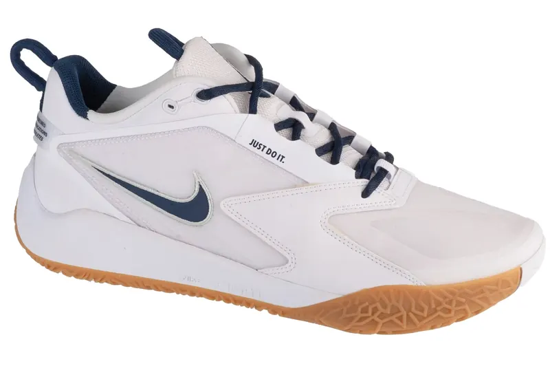 Nike Air Zoom Hyperace 3 FQ7074-107, Męskie, Białe, buty do piłki ręcznej, tkanina, rozmiar: 47