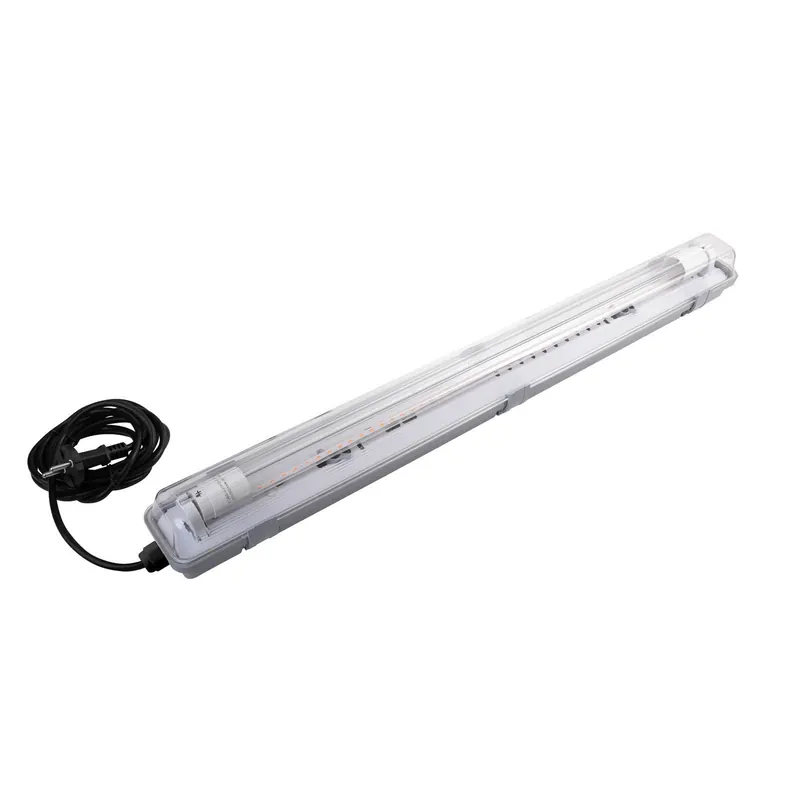 Lampa do uprawy roślin MEGAMAN Rocca, szerokość 7 cm, 1 x T8, IP65