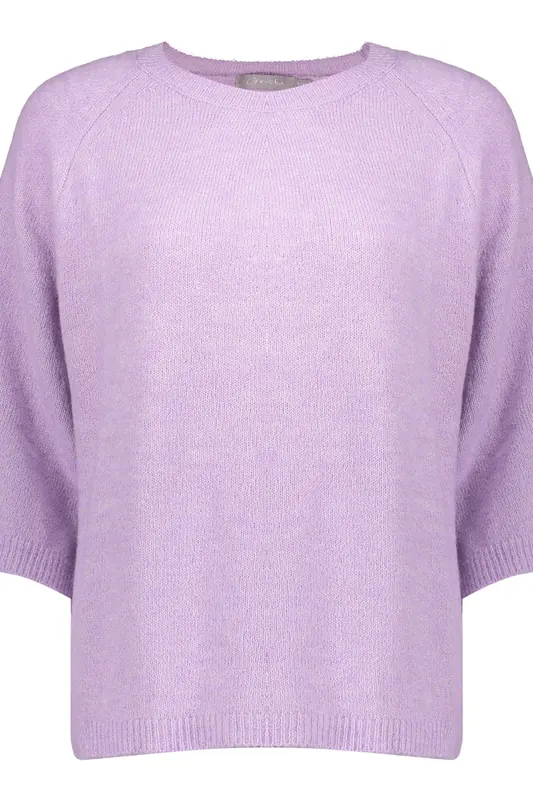 Geisha Pullover 3/4 Sleeves Lilac Maat: S | Sweaters Outlet | Dames | Paars