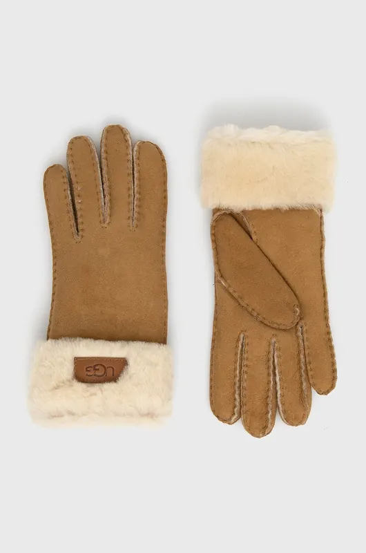 UGG Rękawiczki zamszowe