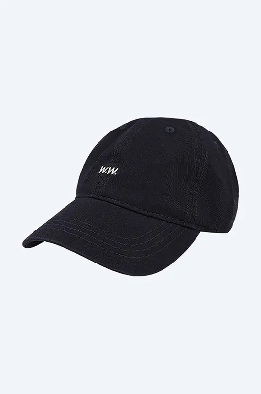 Wood Wood czapka z daszkiem bawełniana Low profile twill cap