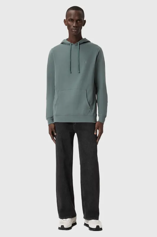 AllSaints Brace Oth Hoody Nordic Green Maat: XL | Hoodies Outlet | Heren | Groen
