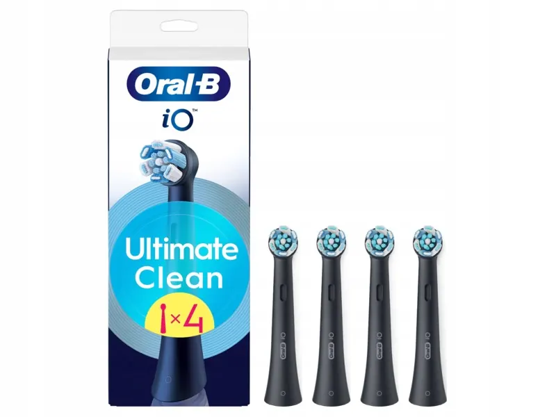 Końcówka szczoteczki Oral-b iO Ultimate Clean Czarny (4 szt.)