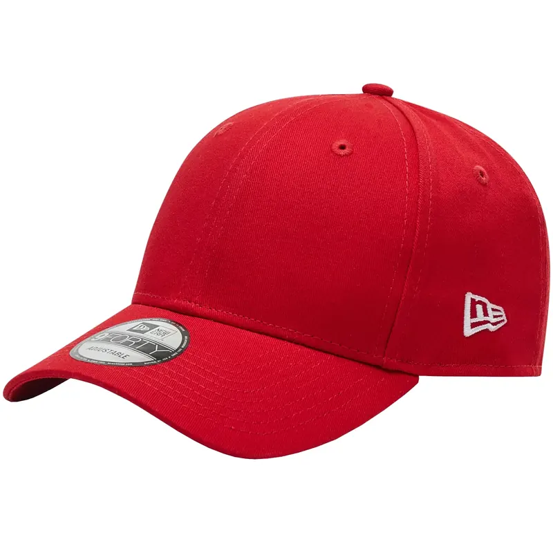 New Era 9FORTY Flag Cap 11179830, Unisex, Czerwone, czapki z daszkiem, bawełna, rozmiar: OSFA