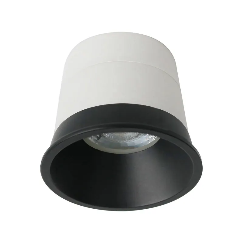 Moduł LED MEGATRON Koin Flex GU10 4,9W, górny pierścień czarny