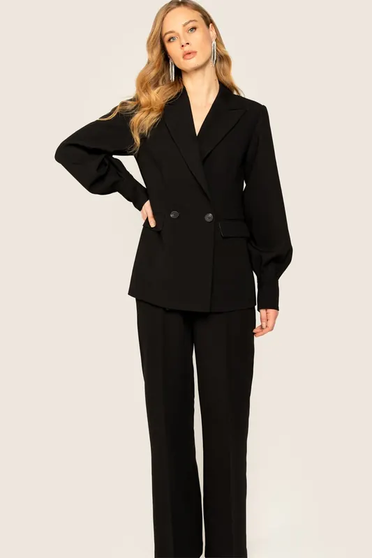 Freebird Lavina Blazer Black Maat: S | Blazers Outlet | Dames | Zwart