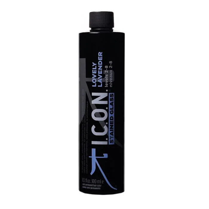 Icona Witraż Półtrwały Kolor Piękna Lawenda 300ml