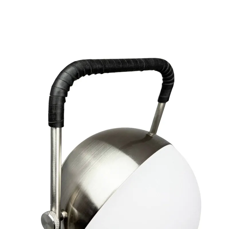 Dyberg Larsen Lampka stołowa LED Mova, czarna, IP44