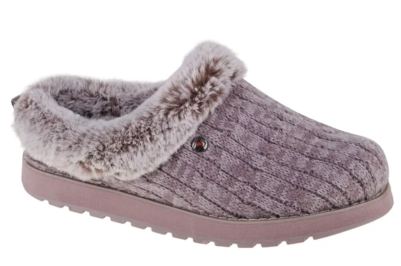 Skechers Keepsakes - Ice Angel 31204-MVE, Damskie, Różowe, kapcie, tkanina, rozmiar: 37