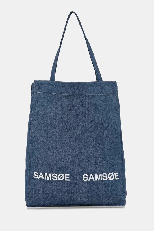 Samsoe Samsoe torba jeansowa SALUCA