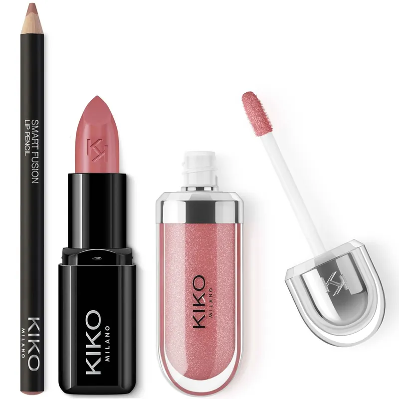 KIKO Milano Exclusive Deep Mauve Lip Trio