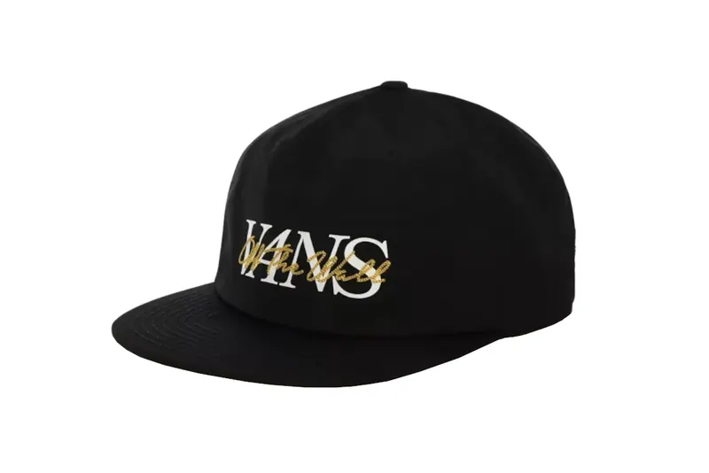 Vans On The Vans Shallow Cap VN0A4TQ2BLK, Męskie, Czarne, czapki z daszkiem, nylon, rozmiar: One size