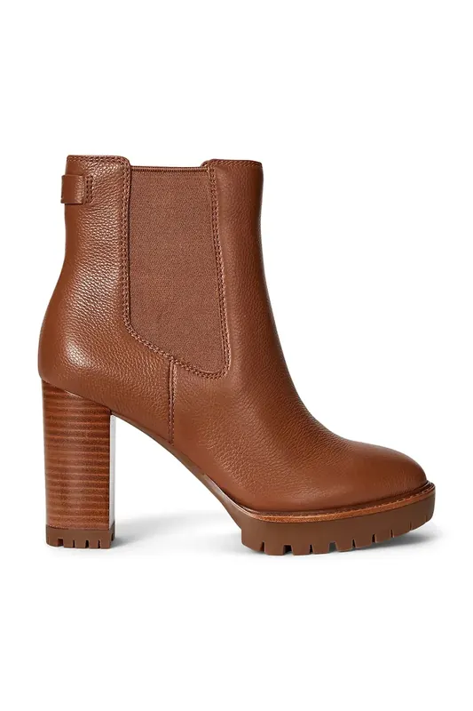 Lauren Ralph Lauren botki skórzane Layne
