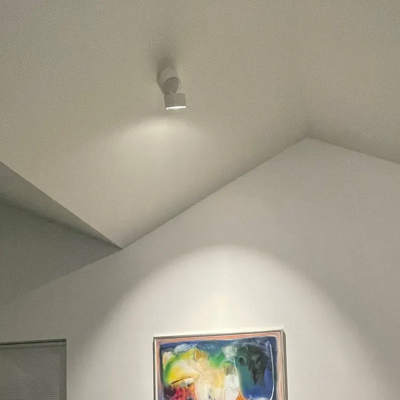 LOOM DESIGN Reflektor sufitowy LED Aim 1-punktowa biały