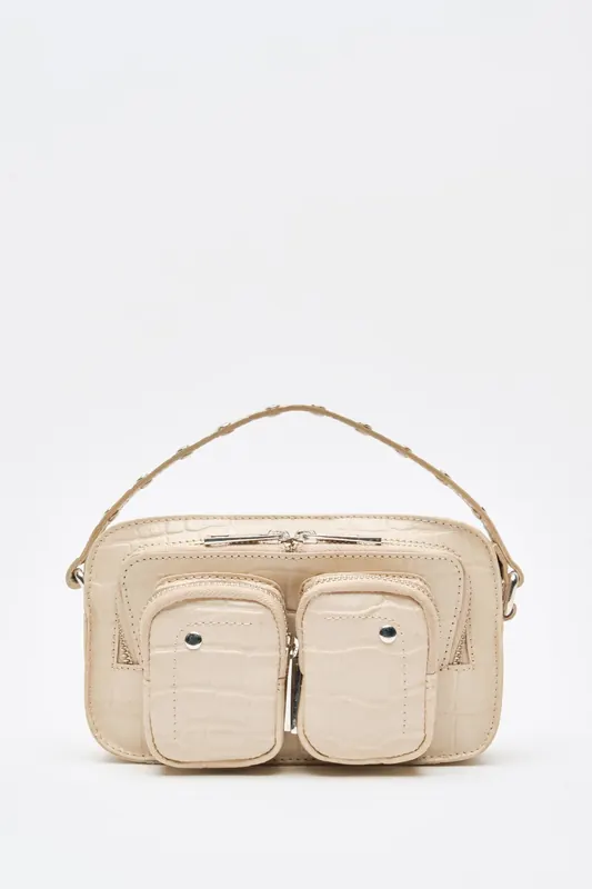 Núnoo Helena Texas Warm Grey Maat: OS | Handtassen Outlet | Dames | Beige