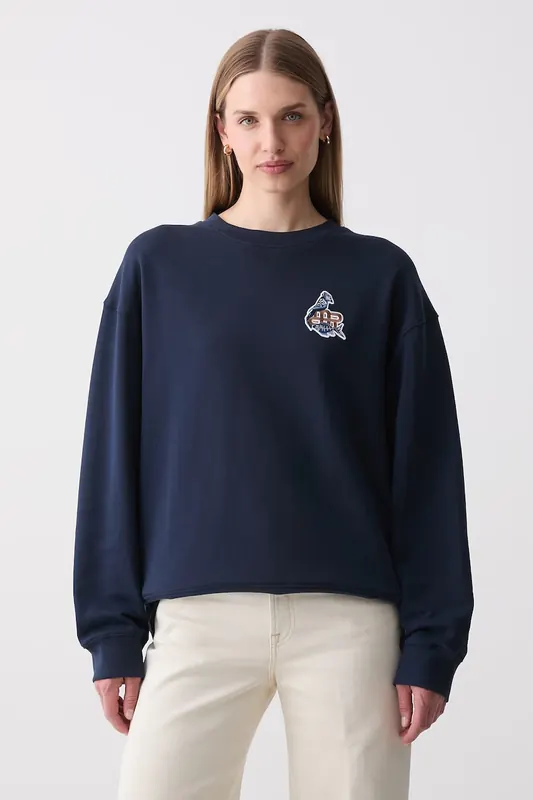 MUNTHE bluza damska bawełniana NATHAN