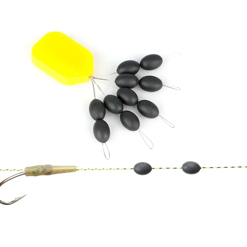 Hirisi 1 zestaw ołowianych obciążników do żyłki, rozmiar 4mm/6mm/8mm, sprzęt karpiowy AG301, akcesoria wędkarskie