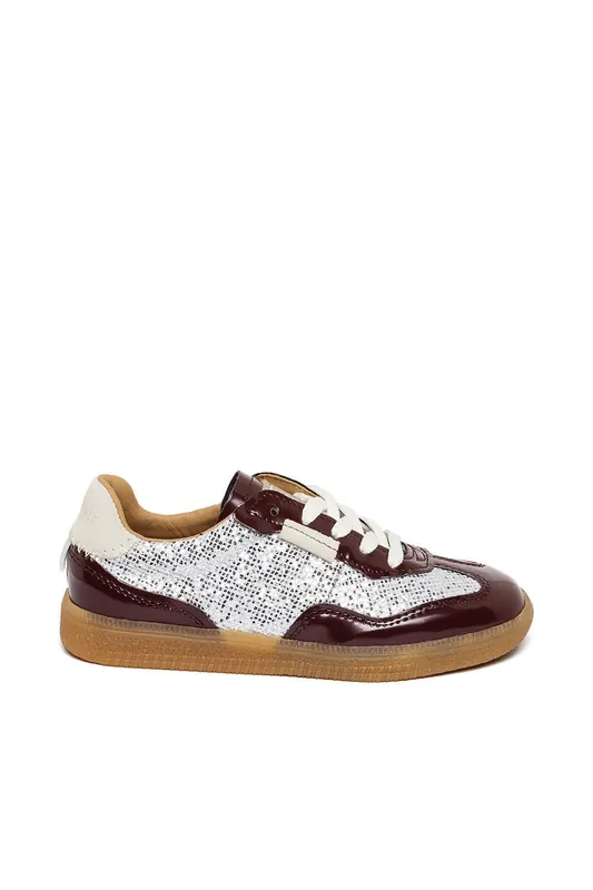 Steve Madden Emporia Sneakers Burgundy Multi Maat: 40 | Sneakers Outlet | Dames | Beige