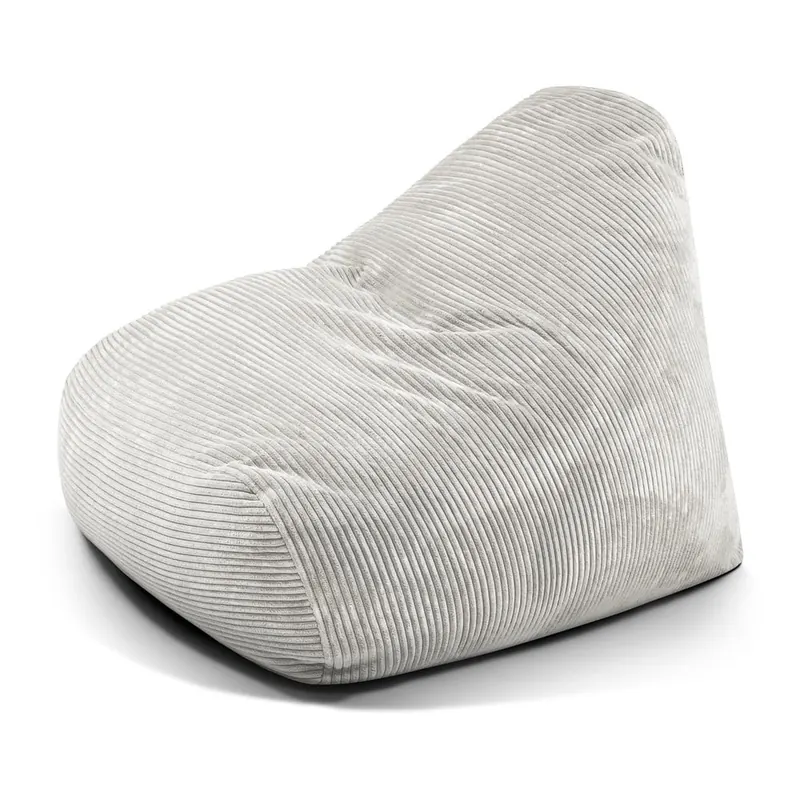 Kremowy sztruksowy worek do siedzenia Snug 100 – SLOWDOWN
